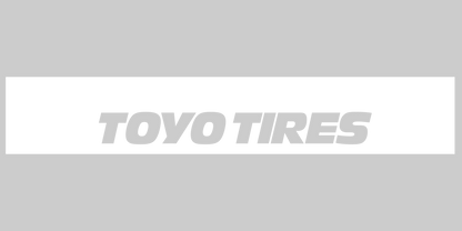 Toyo Tires diacut Banner