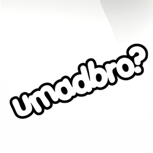 umadbro Car decal sticker - stickyarteu